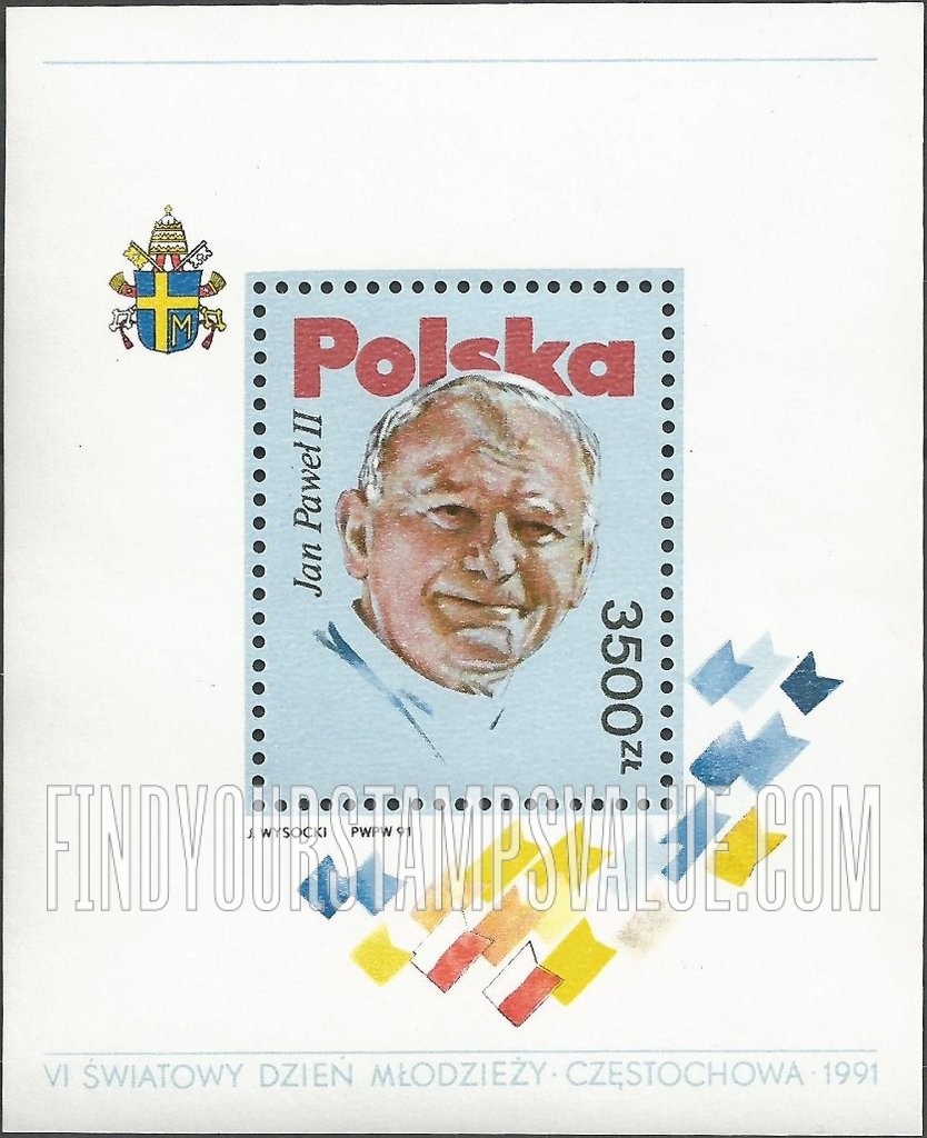 FindYourStampsValue: Pope John Paul II