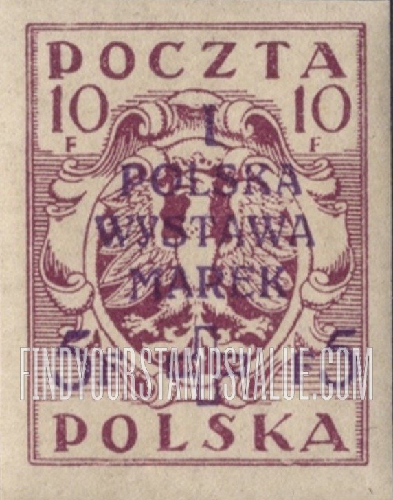 FindYourStampsValue: SEMI-POSTAL - Eagle: Regular Issue of 1919 Surcharged in Violet