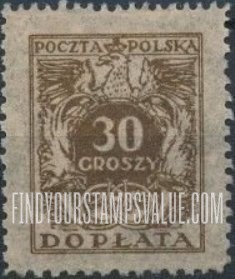 FindYourStampsValue: POSTAGE DUE - Numerals of Value