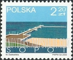 FindYourStampsValue: Baltic Shore, Sopot