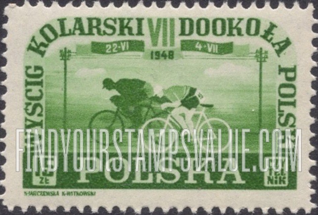 FindYourStampsValue: Cyclists