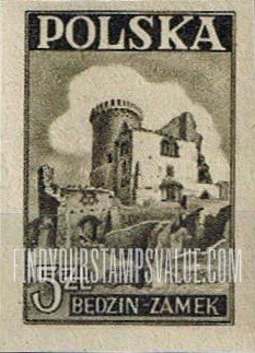 FindYourStampsValue: Bedzin Castle