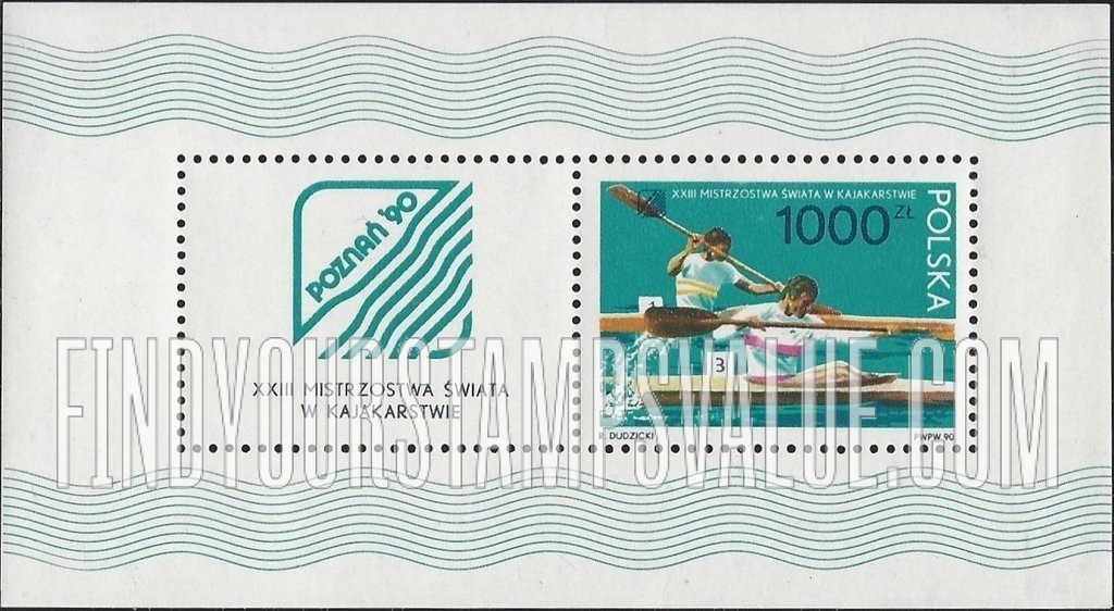 FindYourStampsValue: One-man kayak