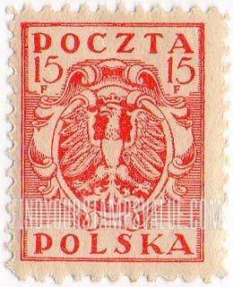 FindYourStampsValue: Eagle and Fasces, Symbolical of United Poland
