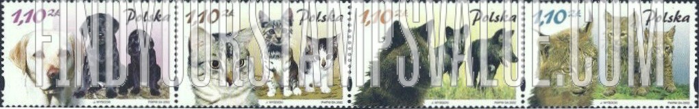 FindYourStampsValue: Mammals and Their Young