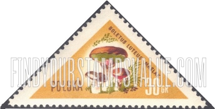 FindYourStampsValue: Various mushrooms