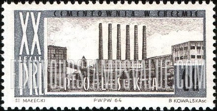 FindYourStampsValue: Cement factory, Chelm