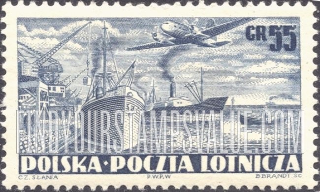 FindYourStampsValue: AIR POST - Seaport