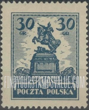 FindYourStampsValue: Sobieski Statue at Lwow
