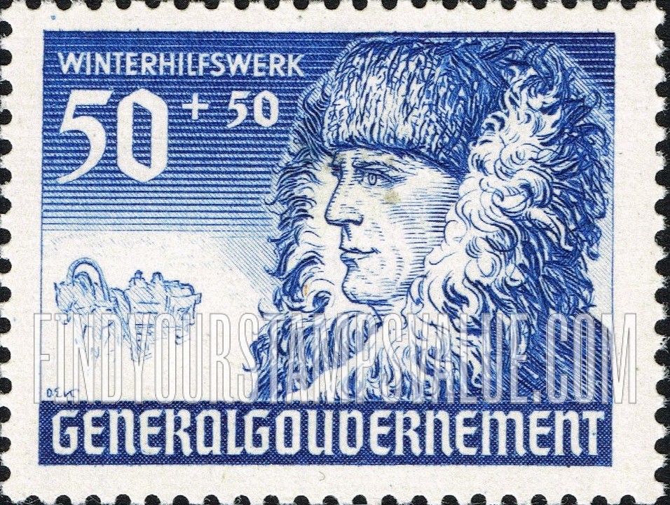 FindYourStampsValue: OCCUPATION SEMI-POSTAL - German Peasant