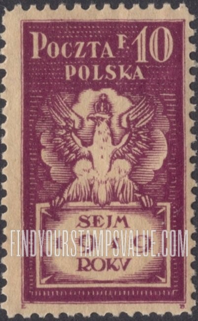 FindYourStampsValue: Polish eagle