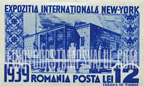 FindYourStampsValue: Romanian Pavilion