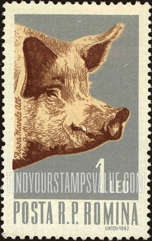 FindYourStampsValue: York pig