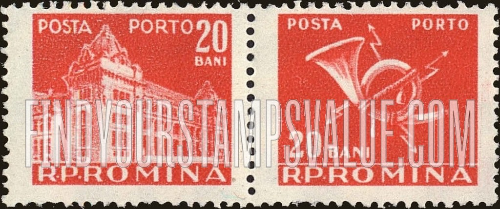 FindYourStampsValue: POSTAGE DUE STAMPS - General Post Office and Post Horn