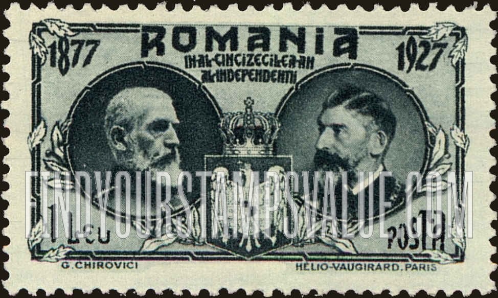 FindYourStampsValue: King Carol I and King Ferdinand