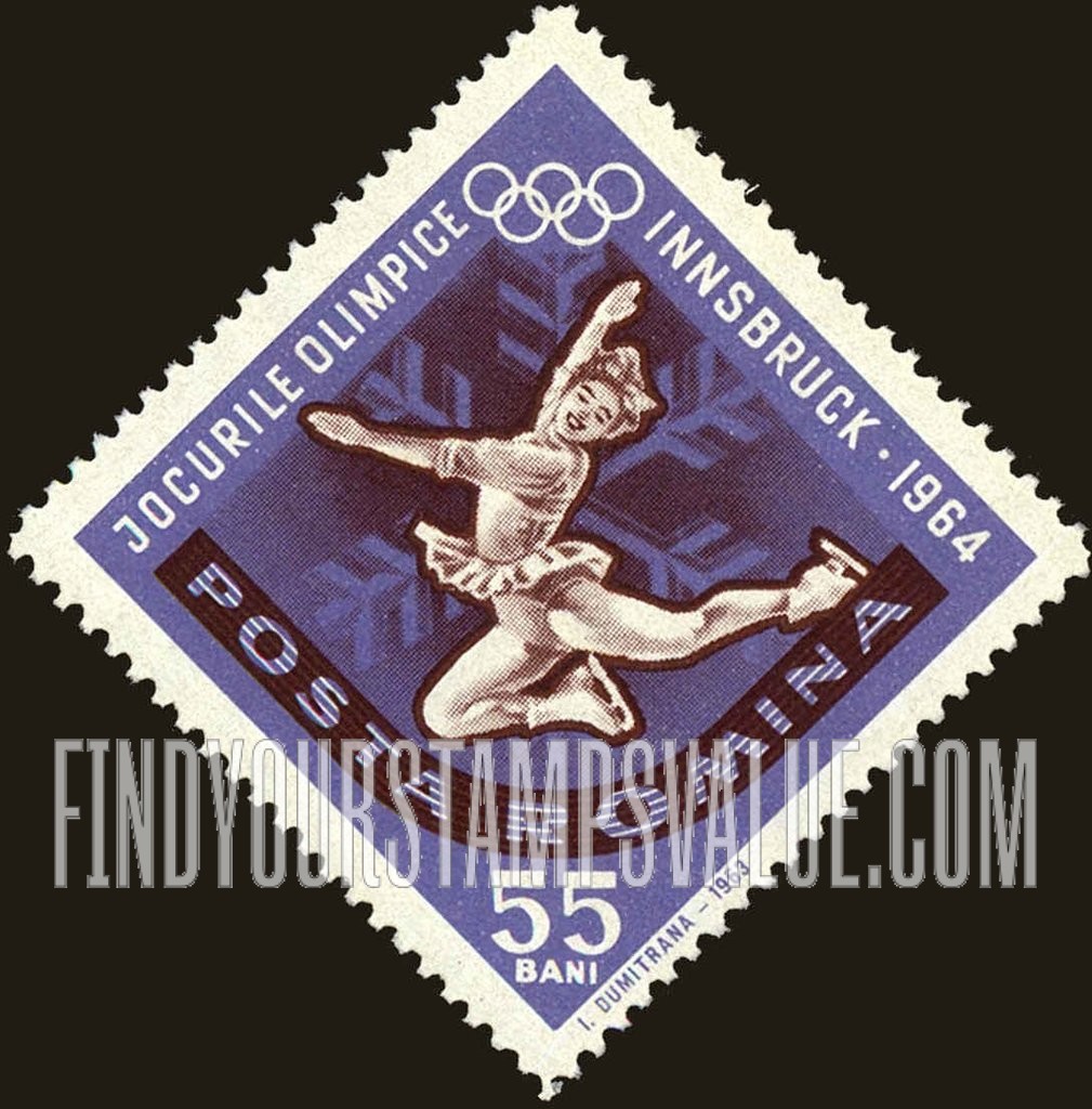 FindYourStampsValue: Women’s figure skating