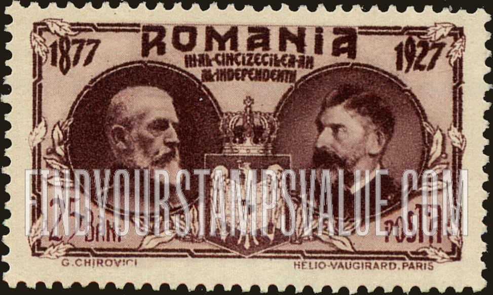 FindYourStampsValue: King Carol I and King Ferdinand
