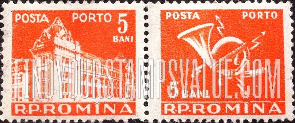 FindYourStampsValue: POSTAGE DUE STAMPS - General Post Office and Post Horn