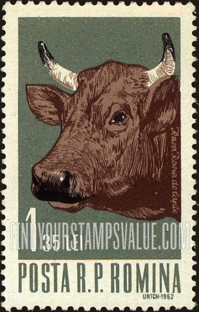 FindYourStampsValue: Cow