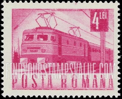 FindYourStampsValue: Electric train