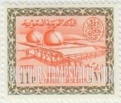 FindYourStampsValue: Gas-oil separating plant, Buqqa - عزل الغاز عن النفط في الحقل النفطي، البقعة