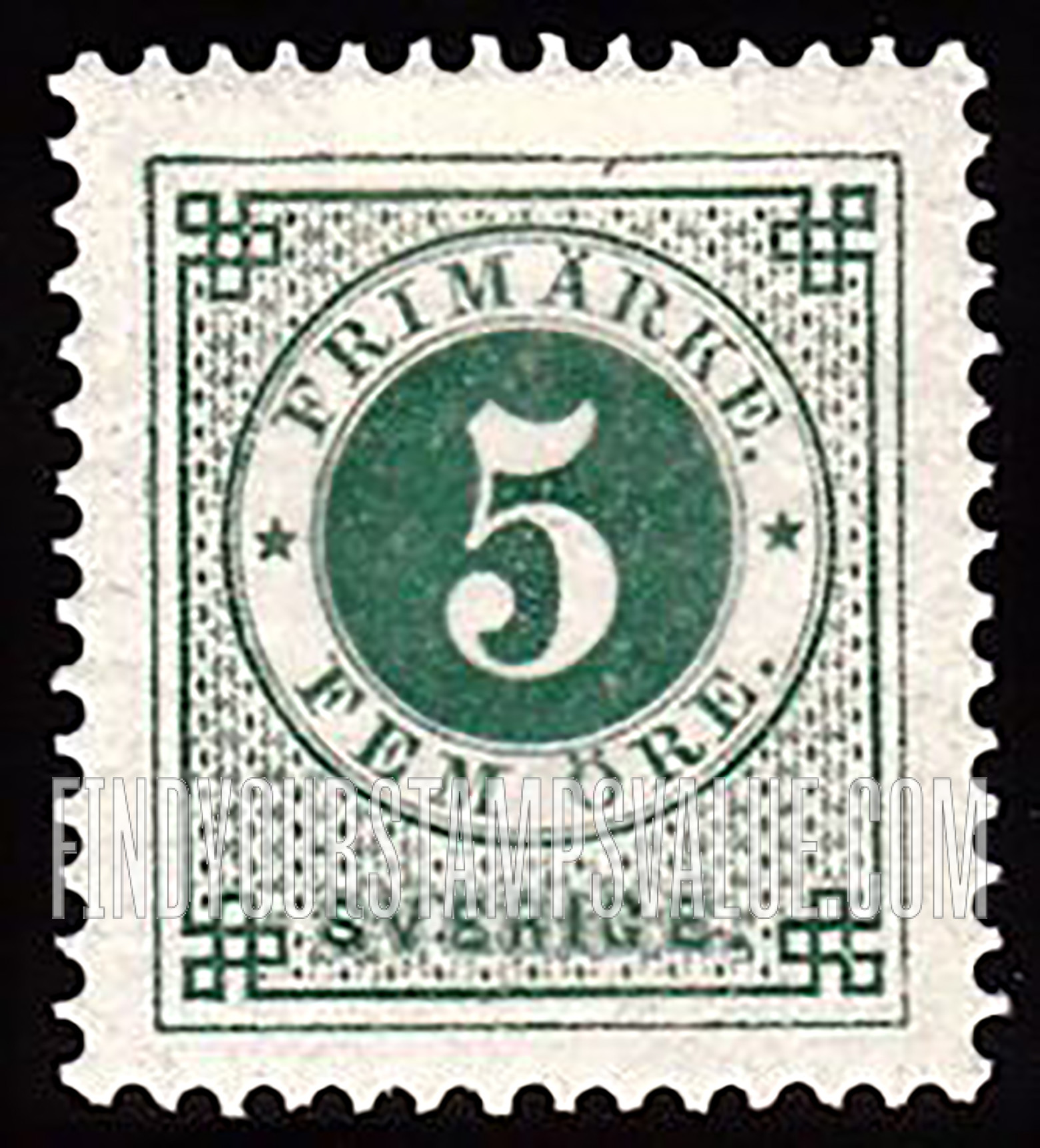 FindYourStampsValue: Numeral of Value