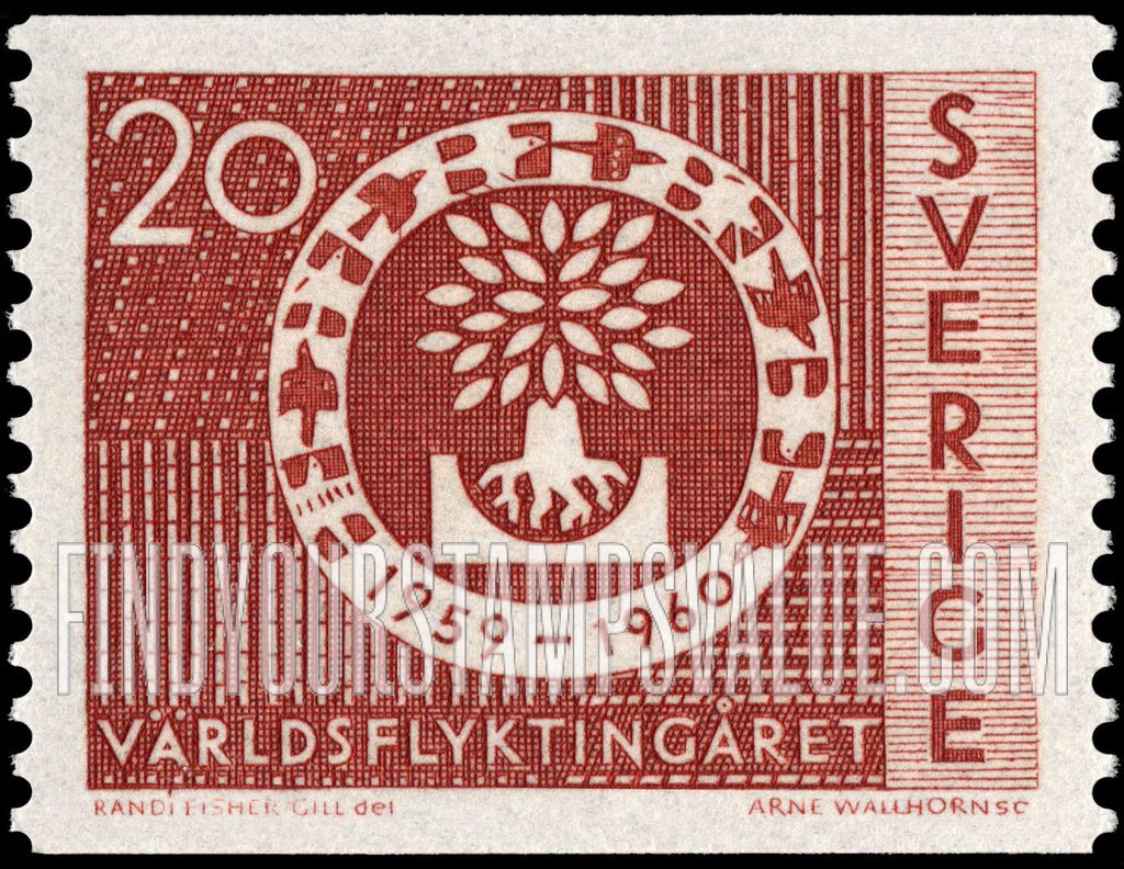 FindYourStampsValue: Uprooted Oak Emblem