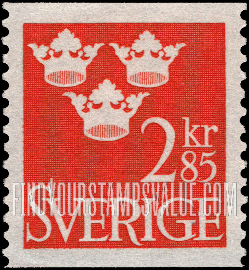 FindYourStampsValue: Three Crowns