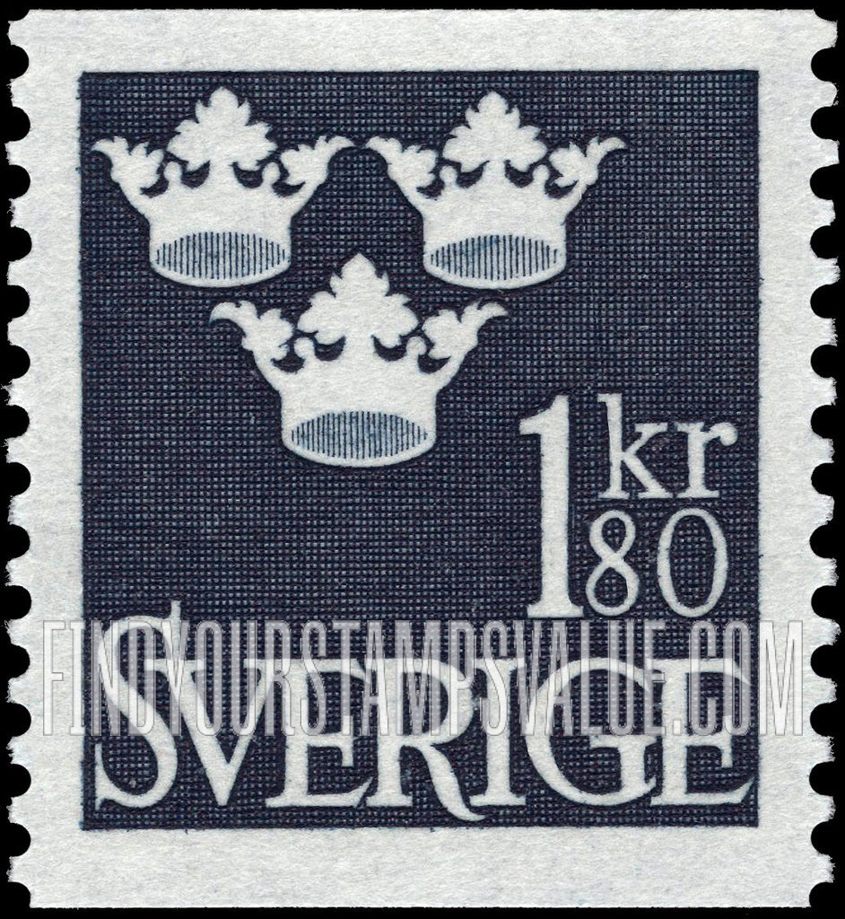 FindYourStampsValue: Three Crowns