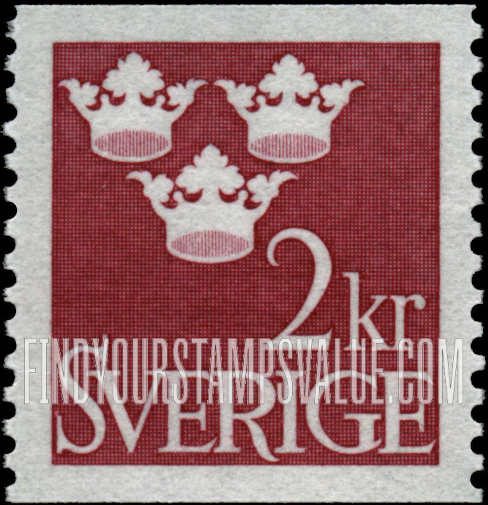 FindYourStampsValue: Three Crowns