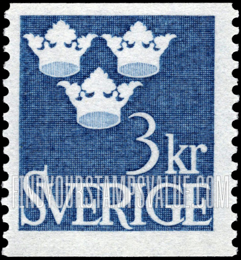 FindYourStampsValue: Three Crowns
