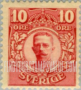 FindYourStampsValue: Gustaf V