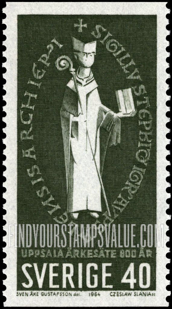 FindYourStampsValue: Seal of Archbishop Stephen