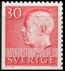 FindYourStampsValue: Gustaf VI Adolf (Letters, numerals in white)