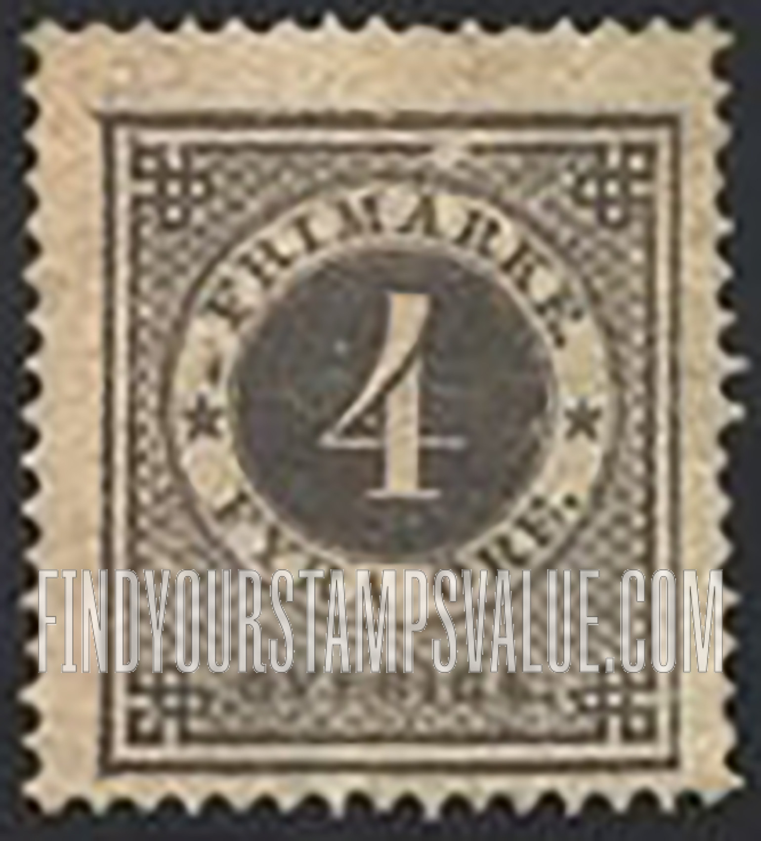 FindYourStampsValue: Numeral of Value