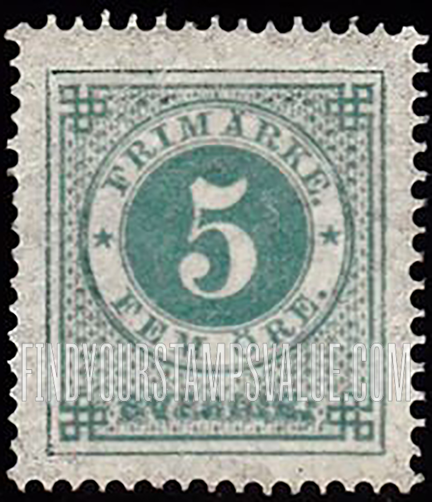 FindYourStampsValue: Numeral of Value