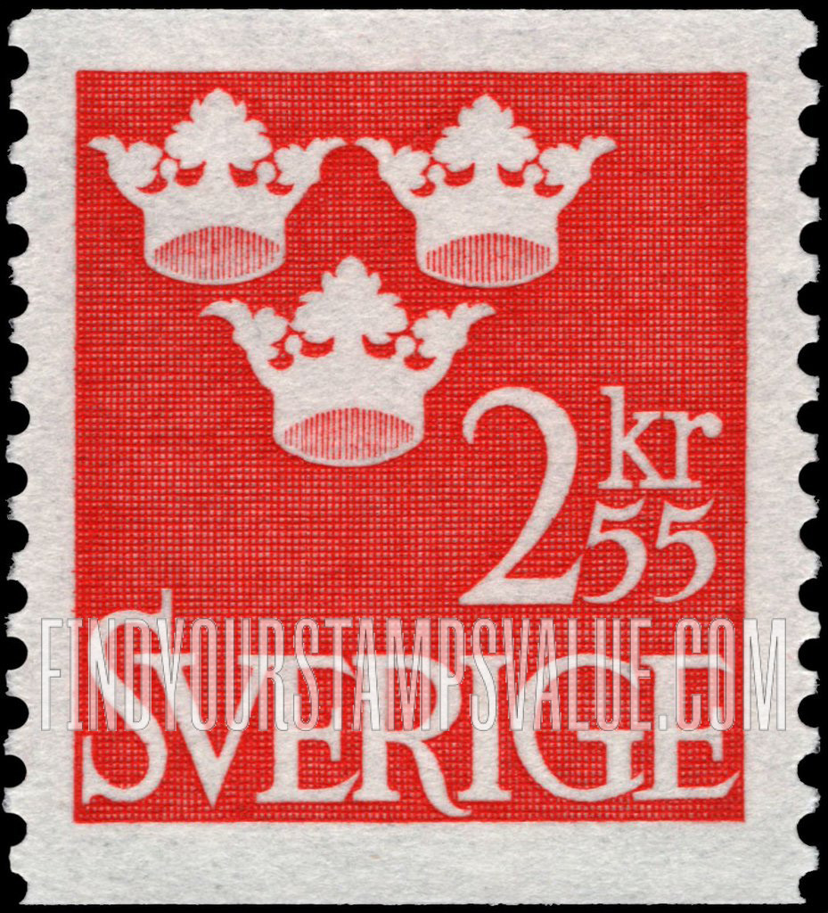 FindYourStampsValue: Three Crowns