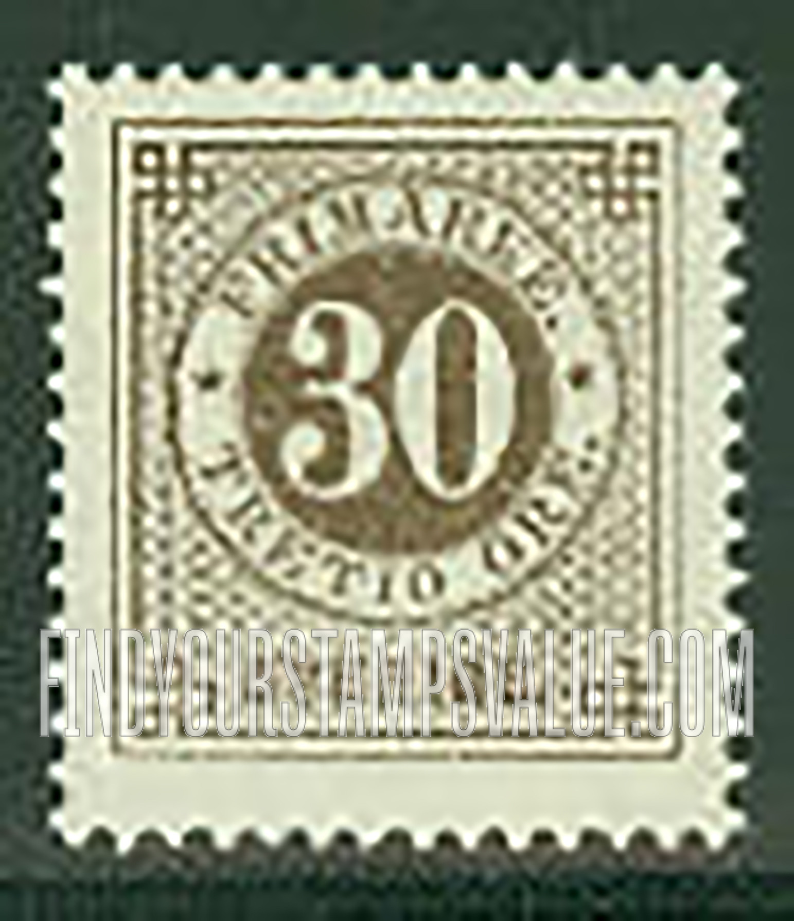 FindYourStampsValue: Numeral of Value