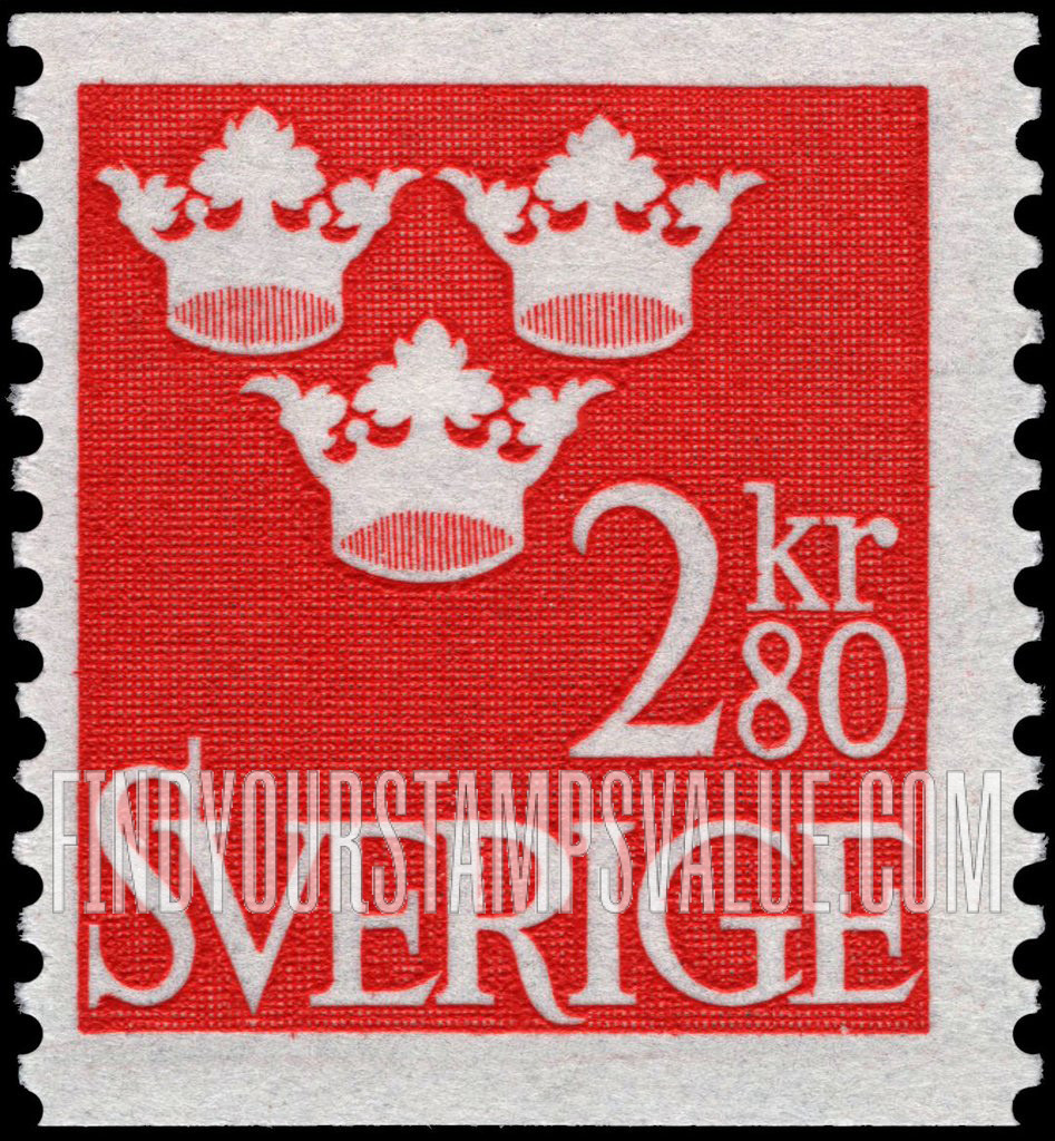 FindYourStampsValue: Three Crowns