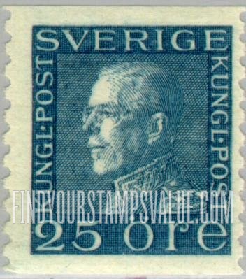 FindYourStampsValue: King Gustaf V