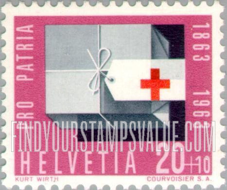 FindYourStampsValue: Semi-Postal: Gift parcel