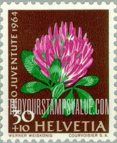 FindYourStampsValue: Semi-Postal: Clover