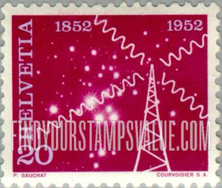 FindYourStampsValue: Federal Administration: Symbolical of the Radio