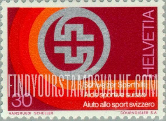 FindYourStampsValue: Federal Administration: Sports Foundation Emblem