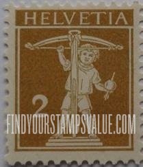 FindYourStampsValue: Federal Administration: William Tell's Son