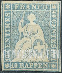 FindYourStampsValue: Federal Administration: Helvetia