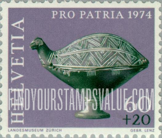 FindYourStampsValue: Semi-Postal, Archaeological Finds: Ceramic bird