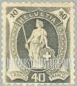FindYourStampsValue: Federal Administration: Helvetia (Small numerals)