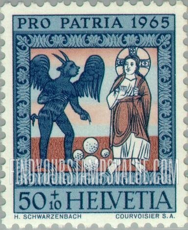 FindYourStampsValue: Semi-Postal: The Temptation of Christ