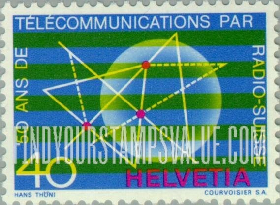 FindYourStampsValue: Federal Administration: Telecommunications Symbols